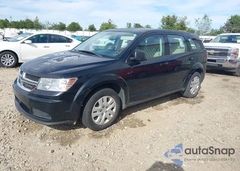 2015 Dodge Journey American Value Pkg из США, поврежденный, VIN 3C4PDCAB5FT530884